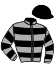 casaque portée par Duperche A. jockey du cheval de course KILLIAN DE LOU, information pmu ZETURF