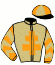 casaque portée par Mobian J. jockey du cheval de course ATHENA STAR (GB), information pmu ZETURF