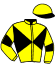 casaque portée par Berge C. jockey du cheval de course RAYODOR (FR), information pmu ZETURF