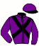 casaque portée par Daulier A. jockey du cheval de course ENVOL MONTAVAL (FR), information pmu ZETURF