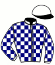 casaque portée par Doudard Mlle M. jockey du cheval de course GHOSTY ROSETGRI (FR), information pmu ZETURF