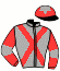casaque portée par Paillard S. jockey du cheval de course STONY STREAM (IE), information pmu ZETURF