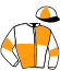 casaque portée par Larenaudie N. jockey du cheval de course AS DE JUILLEY, information pmu ZETURF