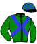 casaque portée par Seidl M. jockey du cheval de course SUPER ZOOM, information pmu ZETURF