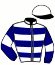 casaque portée par Boutin Hug. jockey du cheval de course GIN GEMBRE, information pmu ZETURF casaque portée par Boutin Hug. jockey du cheval de course GIN GEMBRE, information pmu ZETURF