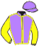 casaque portée par Bouchez M. jockey du cheval de course HERACLES DU MONT, information pmu ZETURF