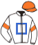 casaque portée par Weissmeier Mlle E. R. jockey du cheval de course PASSAGE MESLAY, information pmu ZETURF casaque portée par Weissmeier Mlle E. R. jockey du cheval de course PASSAGE MESLAY, information pmu ZETURF