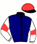 casaque portée par Besnier H. jockey du cheval de course SEVEN O SEVEN, information pmu ZETURF casaque portée par Besnier H. jockey du cheval de course SEVEN O SEVEN, information pmu ZETURF