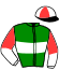 casaque portée par Guillochon J. jockey du cheval de course MACBETH RIVER (FR), information pmu ZETURF