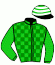 casaque portée par Baron T. jockey du cheval de course FORBEARING (IE), information pmu ZETURF