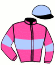 casaque portée par Nicoleau J. jockey du cheval de course SIRCA (FR), information pmu ZETURF