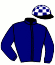 casaque portée par Rousset Y. jockey du cheval de course TWIN BOY (FR), information pmu ZETURF