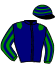 casaque portée par Wartel Flo. jockey du cheval de course SPATIAL MERIT (FR), information pmu ZETURF