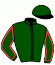 casaque portée par O'brien Rl. jockey du cheval de course TOMGARRY (FR), information pmu ZETURF