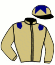 casaque portée par Solignac L. jockey du cheval de course INFINITE (FR), information pmu ZETURF
