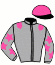 casaque portée par Journiac Thi. jockey du cheval de course GUAPA HUNTER, information pmu ZETURF