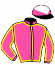 casaque portée par Riou C. jockey du cheval de course YELAHIAH, information pmu ZETURF