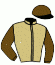 casaque portée par Coupu A. jockey du cheval de course BATTLE WISH, information pmu ZETURF