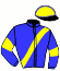 casaque portée par Chavatte A. A. jockey du cheval de course KETAMINE D'UZE, information pmu ZETURF