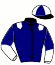 casaque portée par Monclin J. Ph. jockey du cheval de course INOPINE, information pmu ZETURF