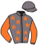 casaque portée par Raffin O. jockey du cheval de course GAUCHO DE LA NOUE, information pmu ZETURF casaque portée par Raffin O. jockey du cheval de course GAUCHO DE LA NOUE, information pmu ZETURF