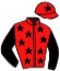 casaque portée par Moutard Jer. jockey du cheval de course KIKI MORIVIERE, information pmu ZETURF casaque portée par Moutard Jer. jockey du cheval de course KIKI MORIVIERE, information pmu ZETURF