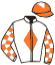 casaque portée par Baron Axe. jockey du cheval de course KASTELLE BEAUFEU, information pmu ZETURF casaque portée par Baron Axe. jockey du cheval de course KASTELLE BEAUFEU, information pmu ZETURF