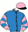 casaque portée par David M. jockey du cheval de course LA FALINE, information pmu ZETURF