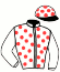 casaque portée par Raffin Th. jockey du cheval de course FOXTROT DE BULIERE, information pmu ZETURF casaque portée par Raffin Th. jockey du cheval de course FOXTROT DE BULIERE, information pmu ZETURF