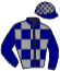 casaque portée par Metivier E. jockey du cheval de course ROSE DU RAZ, information pmu ZETURF casaque portée par Metivier E. jockey du cheval de course ROSE DU RAZ, information pmu ZETURF