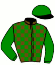casaque portée par Marin G. jockey du cheval de course LEWIS D'ESPOIR, information pmu ZETURF