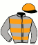 casaque portée par Mary Ch. A. jockey du cheval de course LEZIRA SPORT, information pmu ZETURF