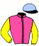 casaque portée par Eon Mlle M. jockey du cheval de course CHANDLER'S SONG (FR), information pmu ZETURF