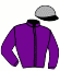 casaque portée par Auge J. jockey du cheval de course FASTNET LIGHTNING (IE), information pmu ZETURF