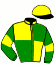 casaque portée par Rodriguez Nunez H. jockey du cheval de course POST SCRIPTUM (FR), information pmu ZETURF