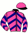 casaque portée par Foulon M. jockey du cheval de course CHAMAILLE (IE), information pmu ZETURF