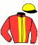 casaque portée par Alberca-gavilan D. jockey du cheval de course GIMS, information pmu ZETURF