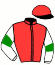 casaque portée par Mendizabal I. jockey du cheval de course SIMPLY SOUTHERN, information pmu ZETURF
