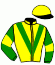 casaque portée par Beaurain T. jockey du cheval de course INTERIALE, information pmu ZETURF