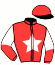 casaque portée par Lebrun J. S. jockey du cheval de course DROP, information pmu ZETURF