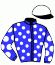 casaque portée par Mendizabal I. jockey du cheval de course NAMAH, information pmu ZETURF