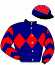 casaque portée par Foulon M. jockey du cheval de course KINGS OF LEON, information pmu ZETURF