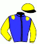 casaque portée par Mingant M. jockey du cheval de course GITANO, information pmu ZETURF