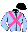 casaque portée par Guedj-gay G. jockey du cheval de course PORTOFINO, information pmu ZETURF