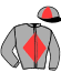 casaque portée par Meyer Mlle M. jockey du cheval de course KARAKIA DU PRELAT, information pmu ZETURF casaque portée par Meyer Mlle M. jockey du cheval de course KARAKIA DU PRELAT, information pmu ZETURF