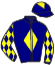 casaque portée par Gallon D. jockey du cheval de course WALKYRIA, information pmu ZETURF casaque portée par Gallon D. jockey du cheval de course WALKYRIA, information pmu ZETURF