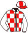 casaque portée par Chevillard T. jockey du cheval de course GALLOX, information pmu ZETURF casaque portée par Chevillard T. jockey du cheval de course GALLOX, information pmu ZETURF