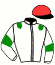 casaque portée par Lestrade B. jockey du cheval de course ITE MISSA EST, information pmu ZETURF casaque portée par Lestrade B. jockey du cheval de course ITE MISSA EST, information pmu ZETURF