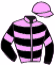 casaque portée par Mayeur R. jockey du cheval de course DAUGUSTA, information pmu ZETURF