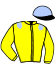 casaque portée par Eyquem Jb. jockey du cheval de course SPIELMAN, information pmu ZETURF